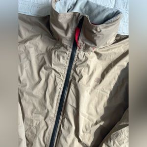 Men's Lightweight Beige Windbreaker Jacket - Brand Unknown